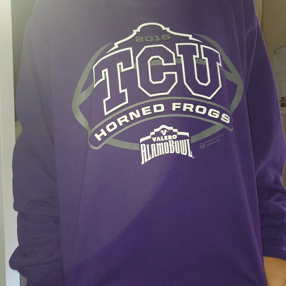 TCU long sleeve shirt